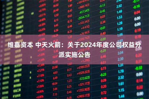 维嘉资本 中天火箭：关于2024年度公司权益分派实施公告